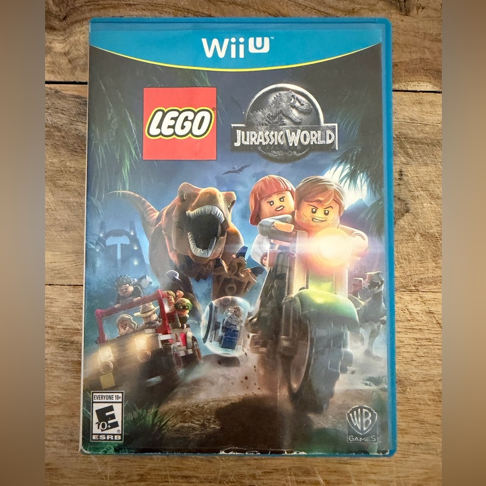 LEGO Jurassic World Game - Blue and Green Cover